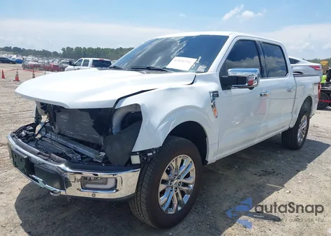 2024 Ford F-150 Lariat z USA, uszkodzony, nr VIN 1FTFW5L80RFA93104